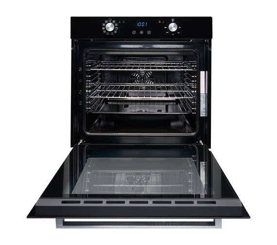 T Parmco OVEN SERIES1 600MM BLACK 10FUNCTION