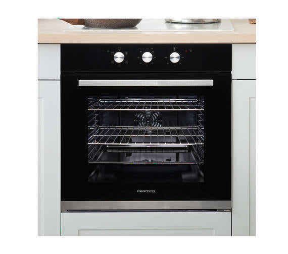 T Parmco OVEN SERIES1 600MM BLACK 5FUNCTION