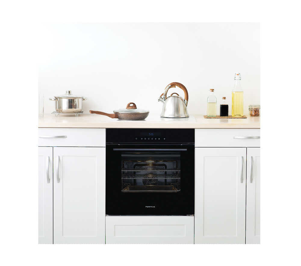 T Parmco OVEN SERIES6 600MM BLACK 14FUNCTION PYRO