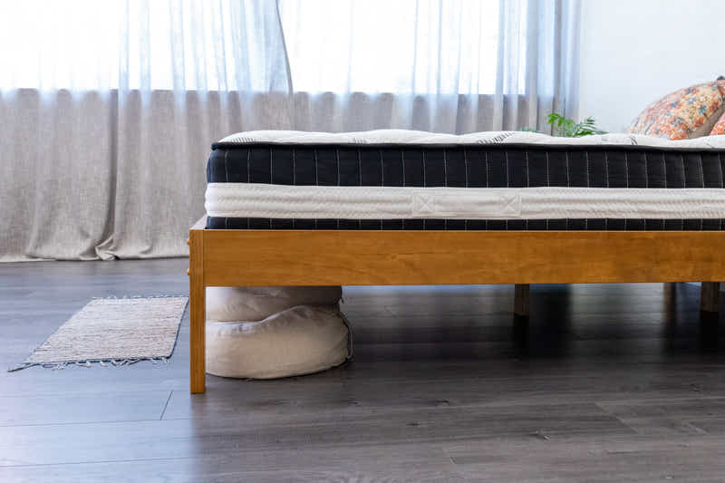 Sovo Bed Frame Oak - Double