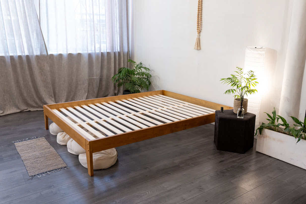 Sovo Bed Frame Oak - Double