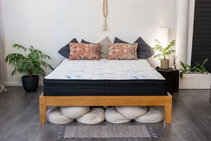 Sovo Bed Frame Oak – King