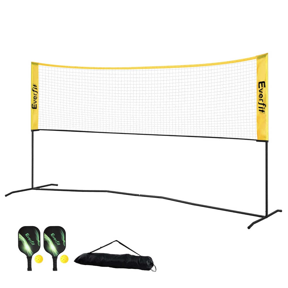 DS NA Everfit 10ft Portable Net Adjustable for Badminton Tennis Volleyball