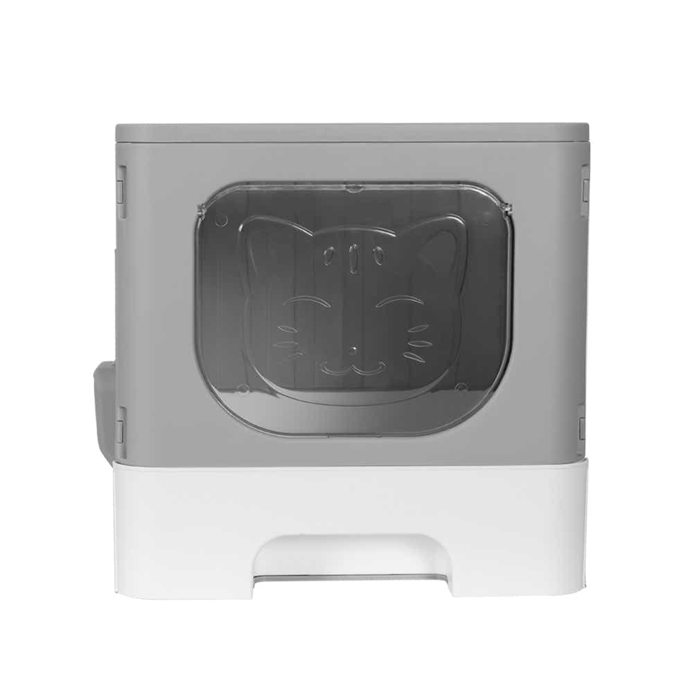 i.Pet Cat Litter Box Large Tray Kitty Toilet Enclosed Hooded Foldable Cat Litter