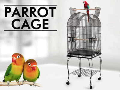 Iron Bird Cage with Dome Shape - 139 cm
