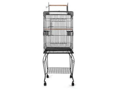 Iron Bird Cage with Pan Roof - 128cm