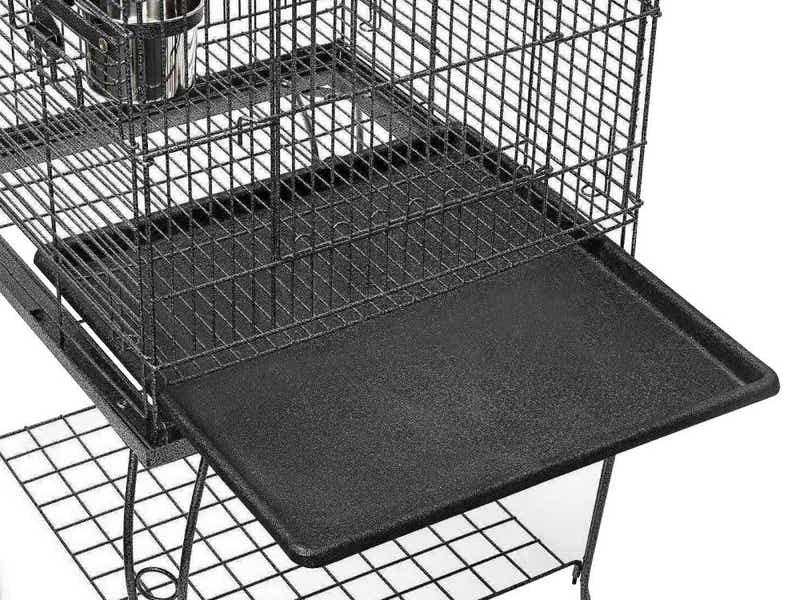 Iron Bird Cage with Pan Roof - 128cm