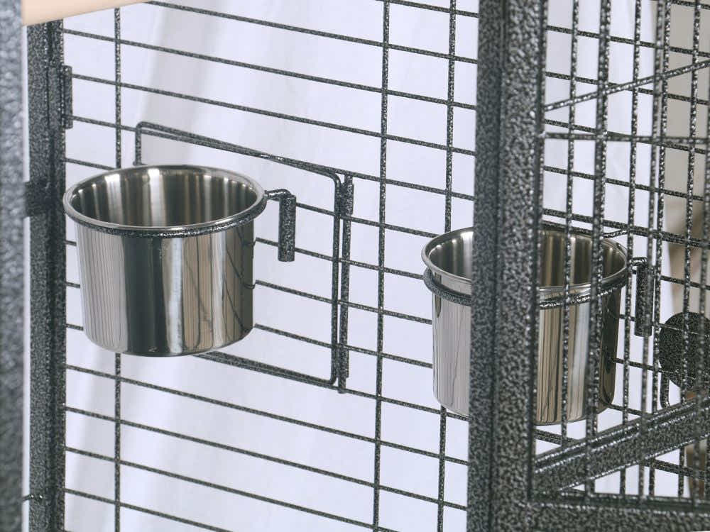 Iron Bird Cage with Playing Area - 186 cm