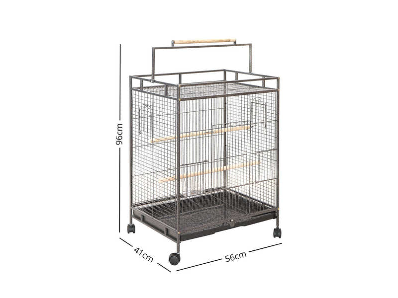 Portable Iron Bird Cage - 96 cm