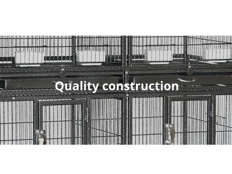 Iron Bird Cage with Six-cage Design - 209 cm