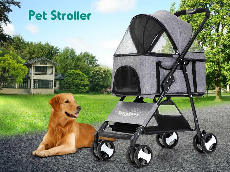Pet Stroller C22 Grey