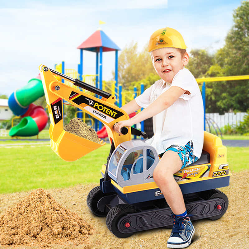 DS NA Keezi Ride On Car Toys Kids Excavator Digger Sandpit Bulldozer Car