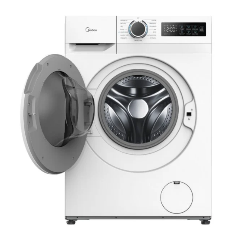 T Midea 8KG Front Loader Washing Machine - White Color