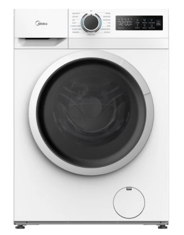 T Midea 8KG Front Loader Washing Machine - White Color
