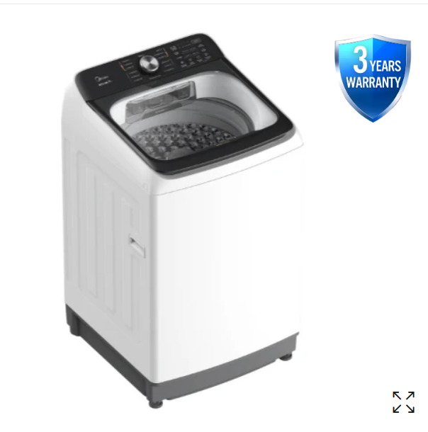 T Midea 10kg top loader Rear control Washing Machine