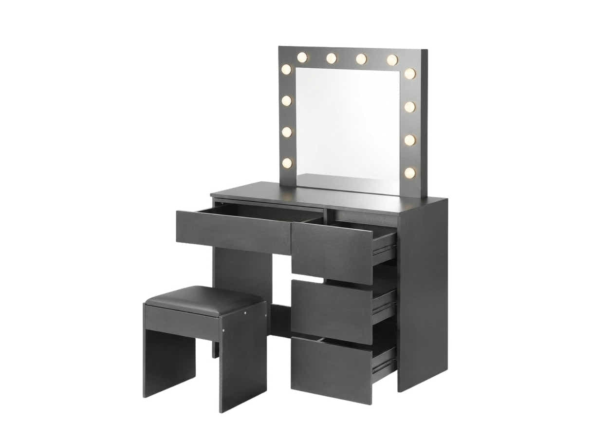 Xclusive Ignited LED Dressing Table Black
