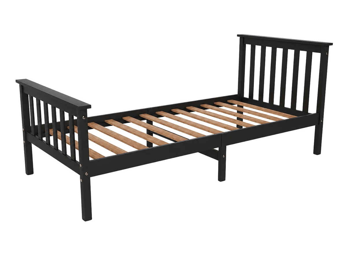 Hampshire Bed Frame Single - Black