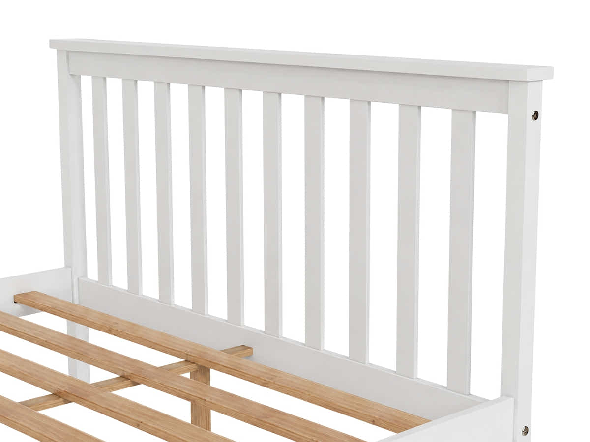 Hampshire Bed Frame White - Double