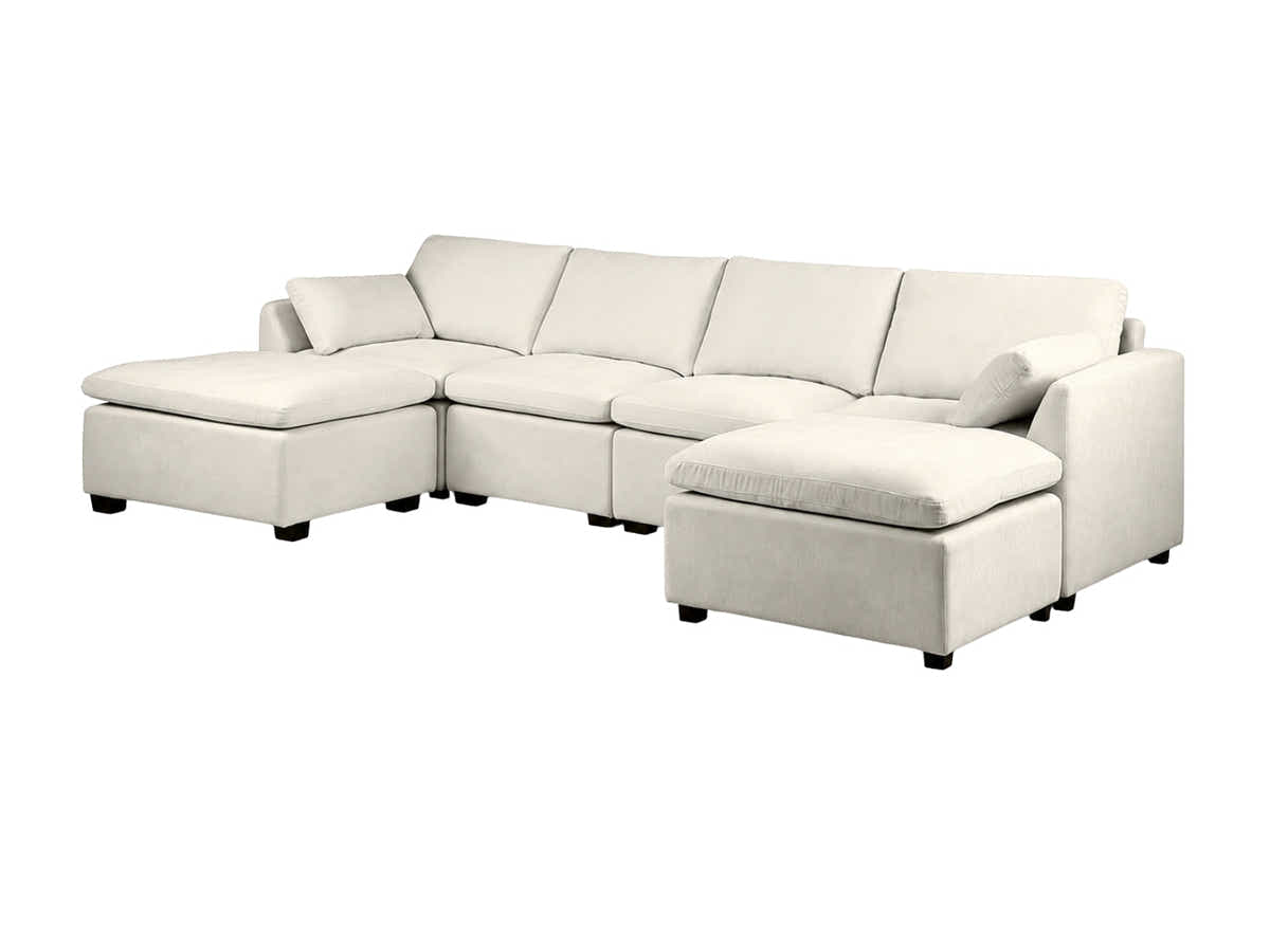 Jonpony 6-Piece Modular Sofa Set - Beige