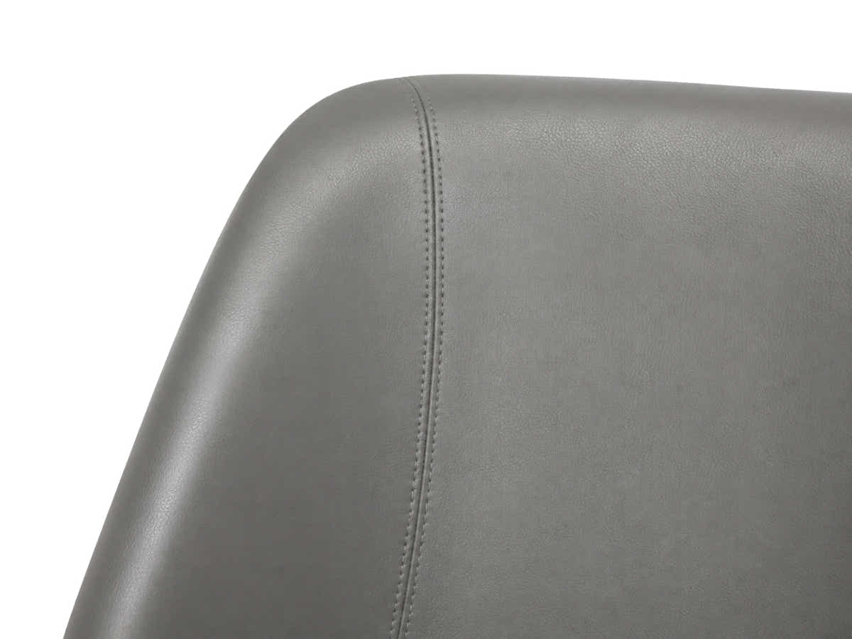 Dining Chair PU Grey - Set of 2