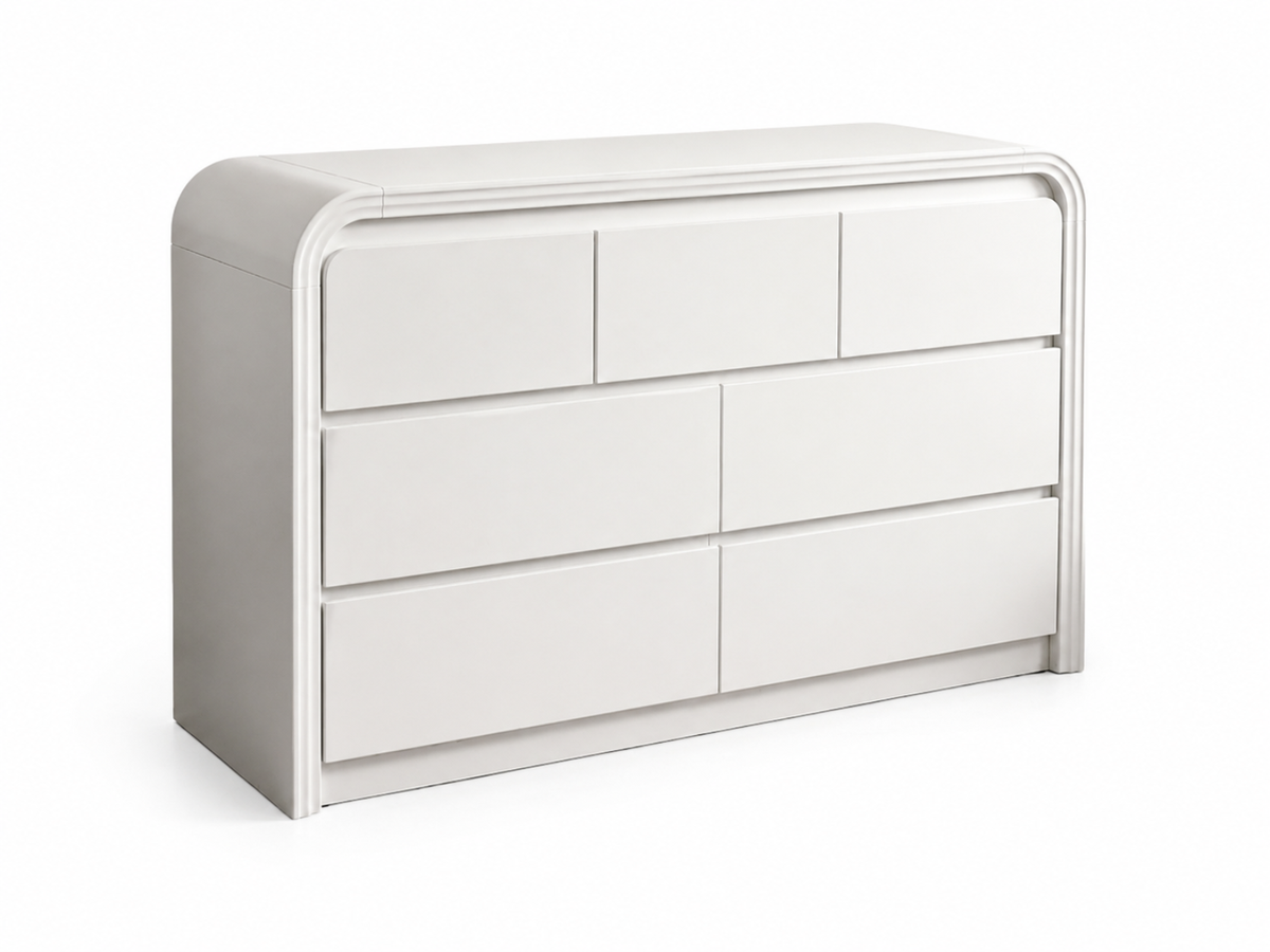 Vilda 7-Drawer Cabinet - White