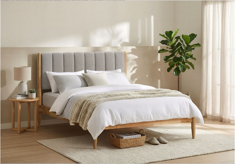 DS Casper Oatmeal Bed - Queen