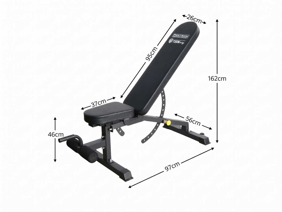 DS Heavy Duty Adjustable Weight Bench