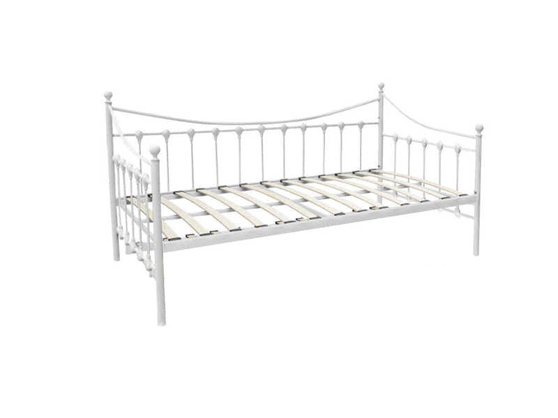 Sierra Metal Day Bed - White