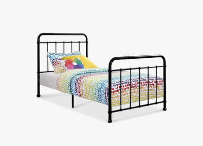 Darcy Metal Bed With Bonnell21 Mattress Combo - Single