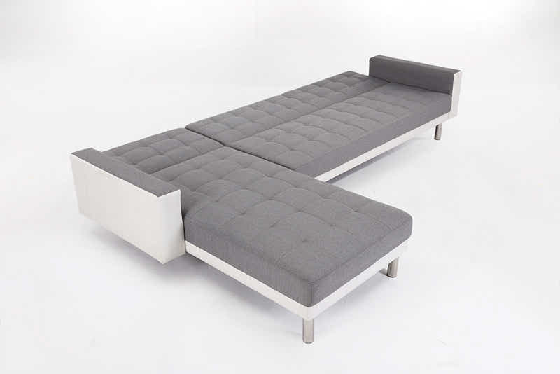 Klika Sofa Bed - Grey and White