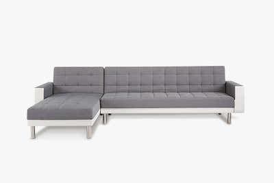 Klika Sofa Bed - Grey and White
