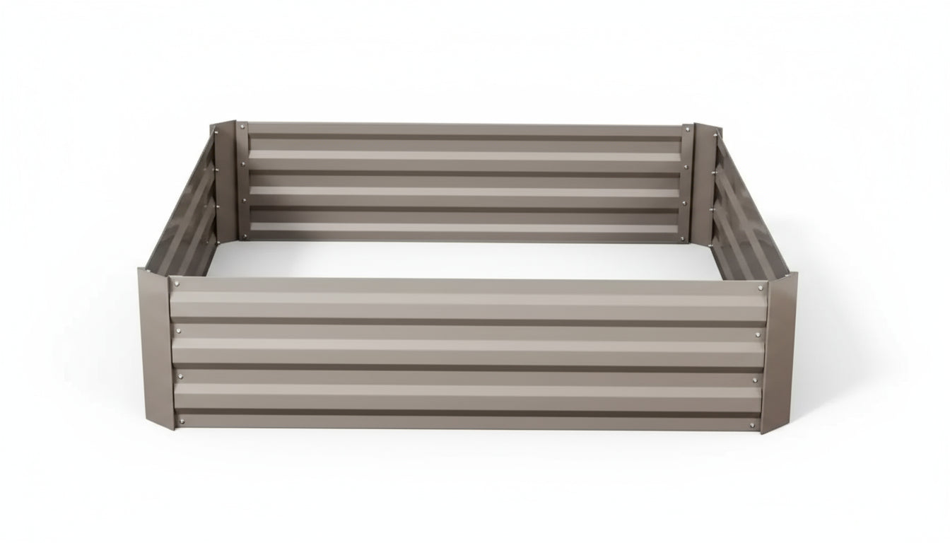 Galvanized Steel Garden Bed 120x120 cm | Raised Planter | TSB