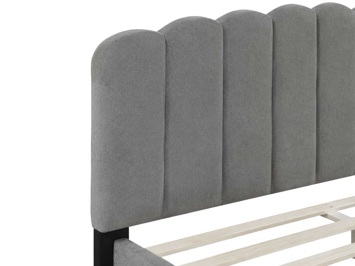 Innogen Bed Frame Grey - Double