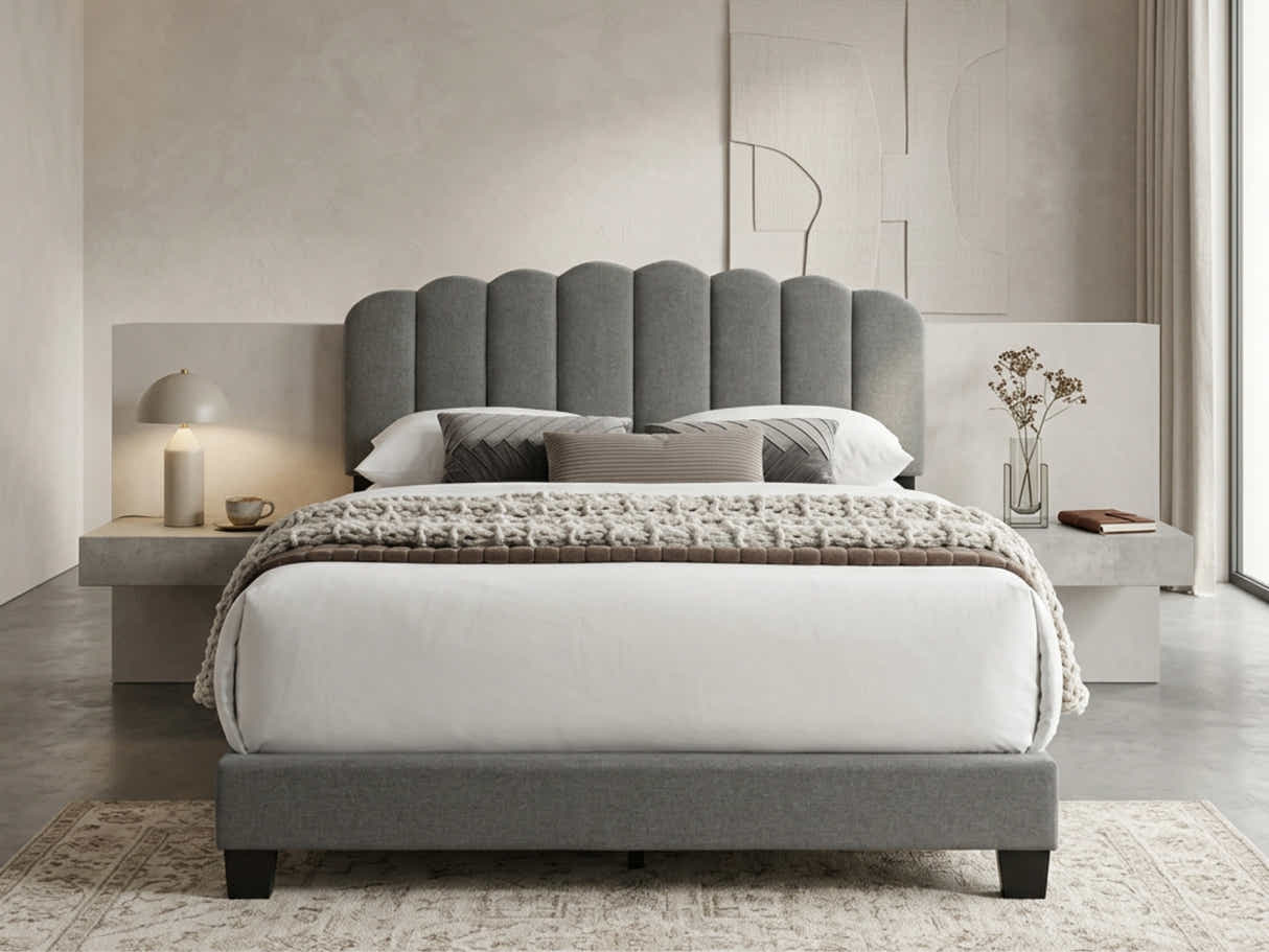 Innogen Bed Frame Grey - King