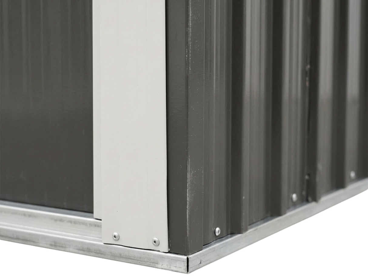 Galvanized Steel Garden Shed 3ft x 5ft
