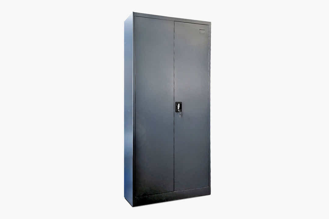 Lockable Steel Garage Storage Cabinet - 165 cm