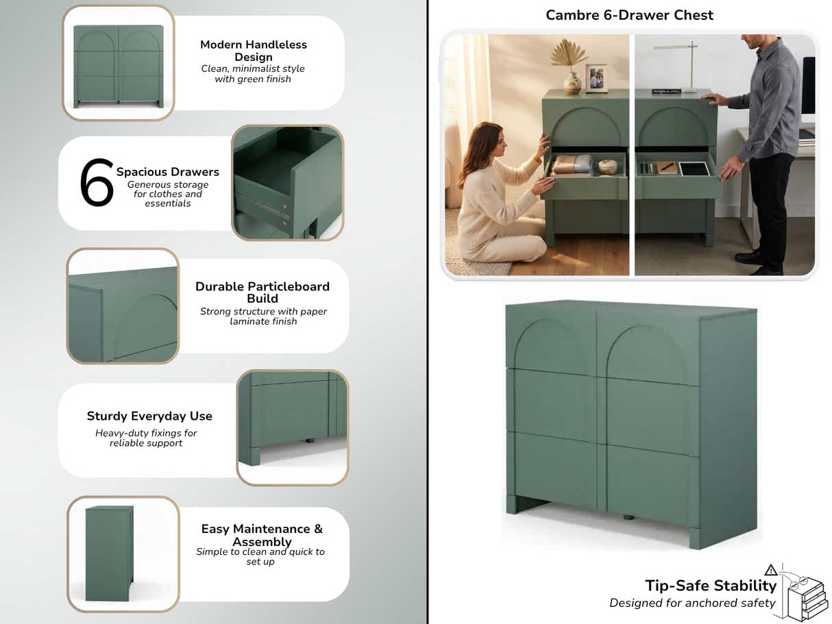 Cambre 6-Drawer Chest