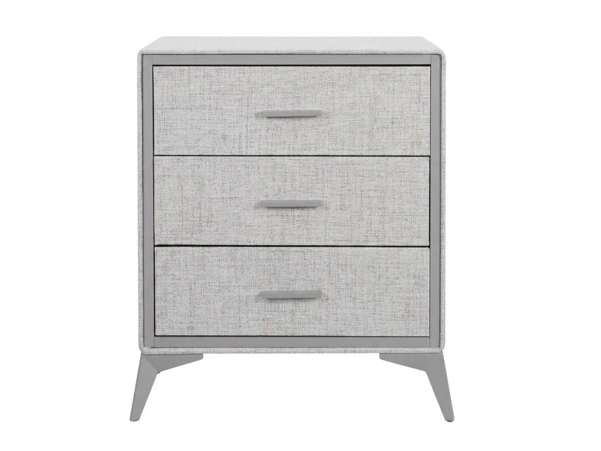 Delani 3-Drawer Chest - Grey