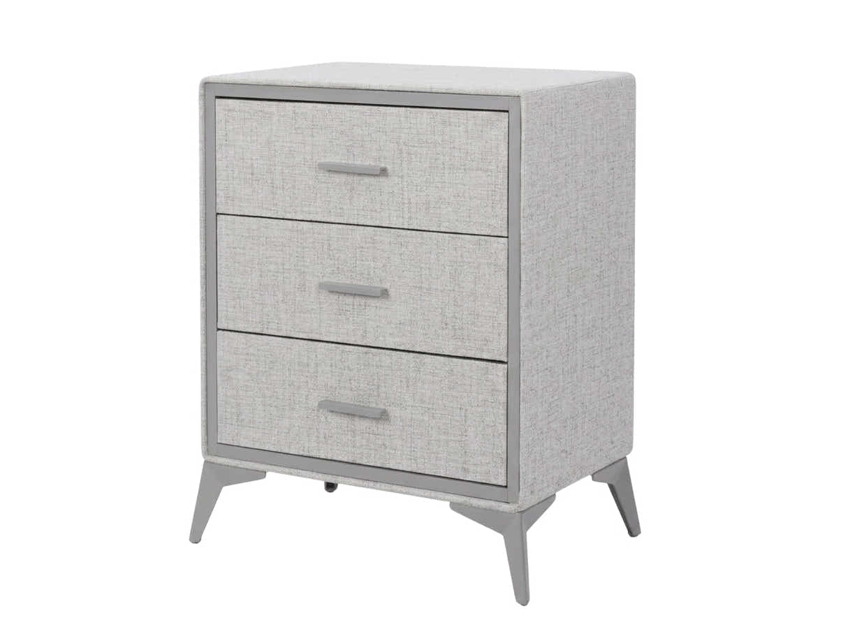 Delani 3-Drawer Chest - Grey