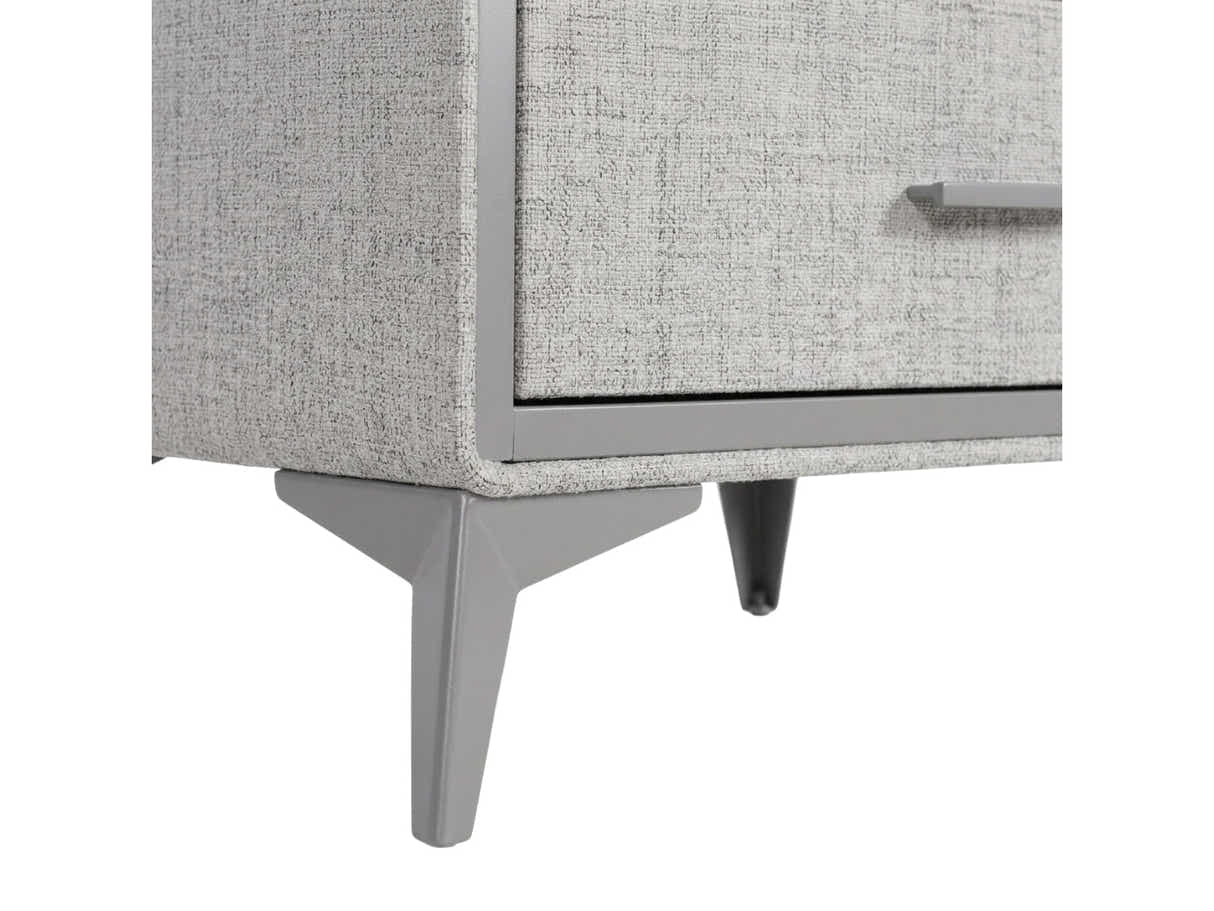 Delani 3-Drawer Chest - Grey
