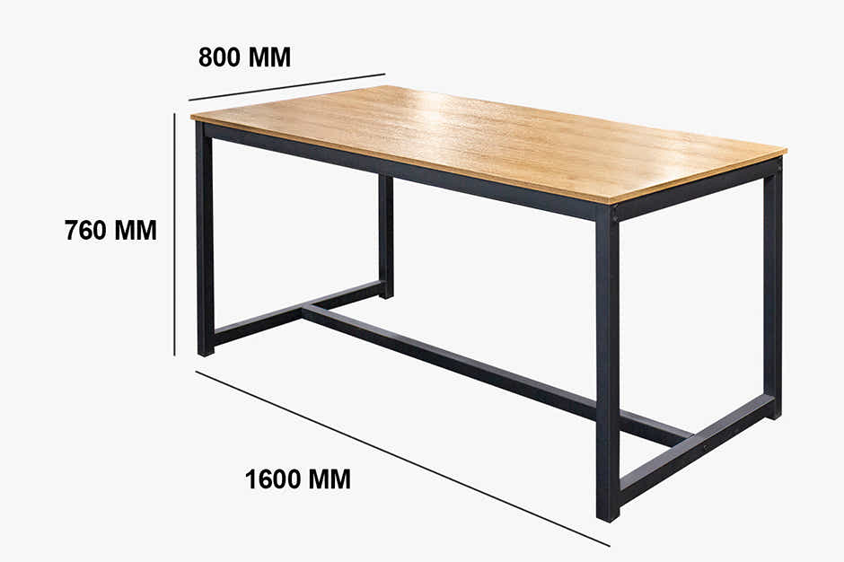 3-Piece Wooden Dining Set