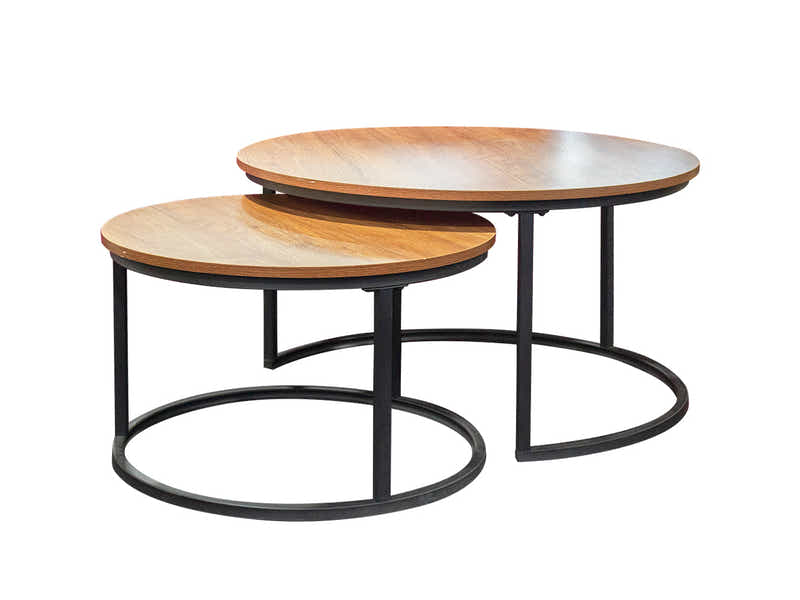 Nesting Coffee Table Set - Walnut