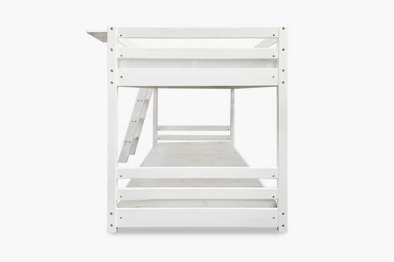 Polli Mid-Sleeper Bunk Bed - White