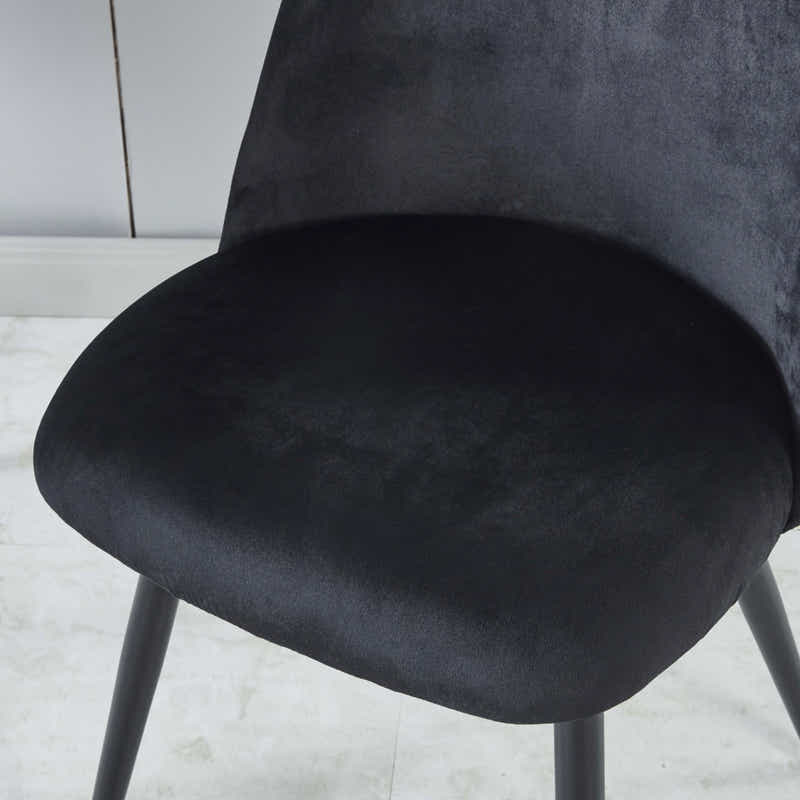 Fernando Dining Chair with Fern Pattern - Set of 4