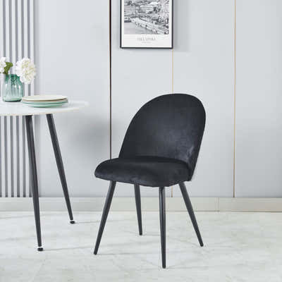 Fernando Dining Chair with Houndstooth - Set of 4