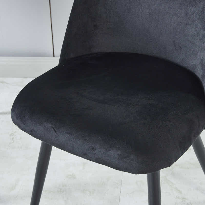 Fernando Dining Chair with Houndstooth - Set of 4