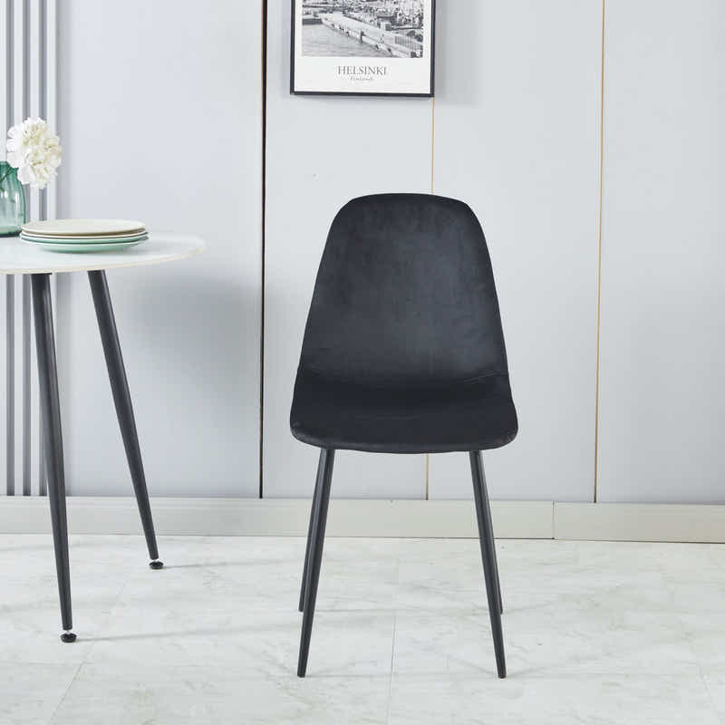 Axis Dining Chair with Houndstooth - Set of 4