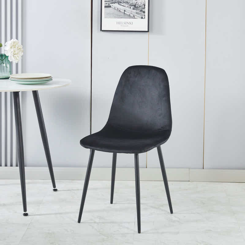 Axis Dining Chair with Houndstooth - Set of 4