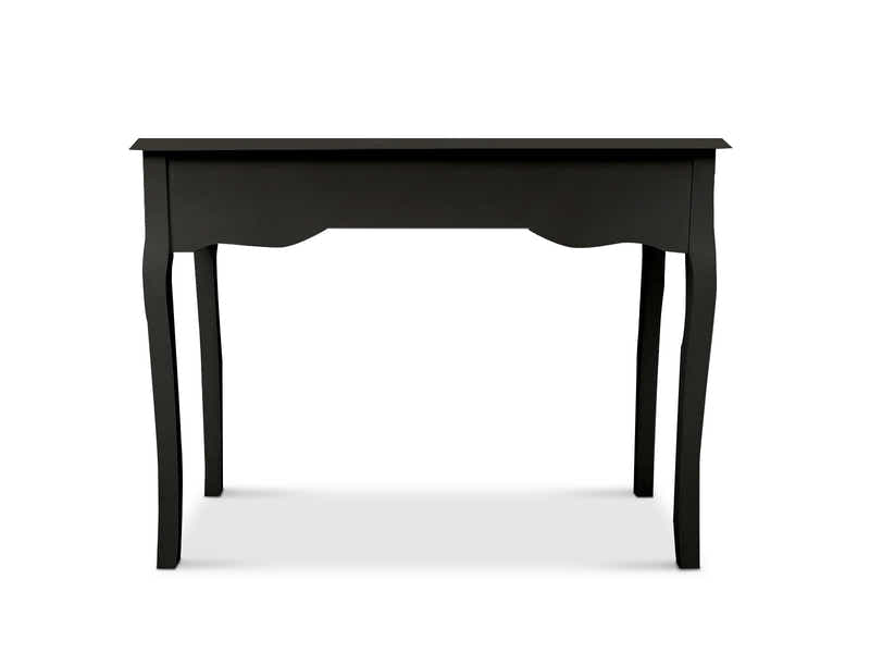 3-Drawer Console Table - Black