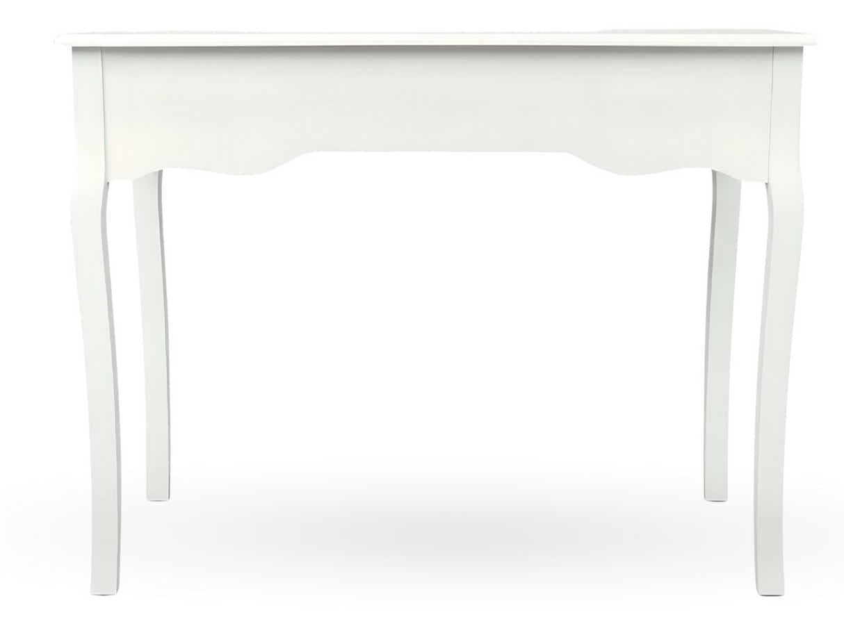 3-Drawer Console Table - White